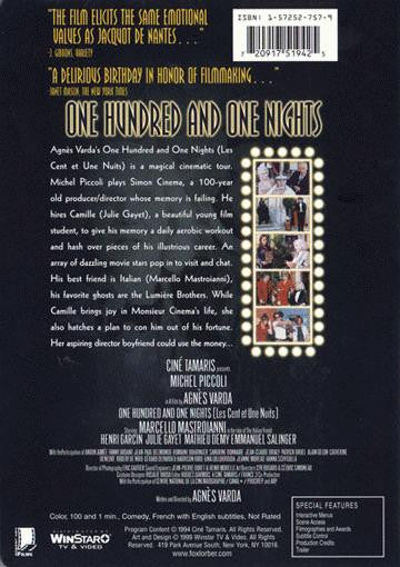 One Hundred And One Nights DVD (Free Shipping)