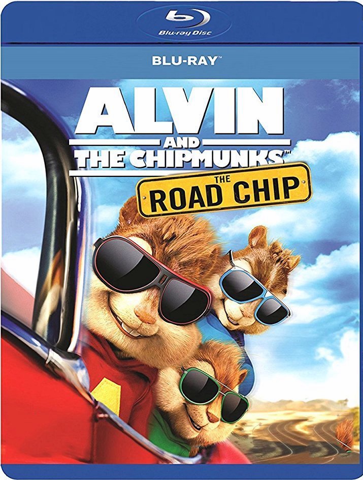 Alvin And The Chipmunks - The Road Chip Blu-ray + DVD+ Digital HD (Free Shipping)