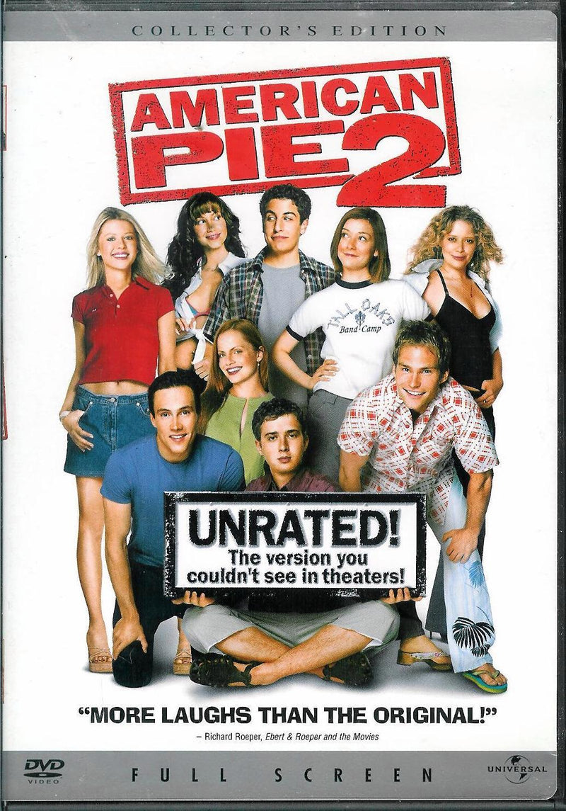 American Pie 2 DVD (Fullscreen Collector's Edition) (Free Shipping)