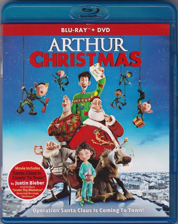 Arthur Christmas Blu-Ray + DVD + UltraViolet (2-Disc Set) (Free Shipping)