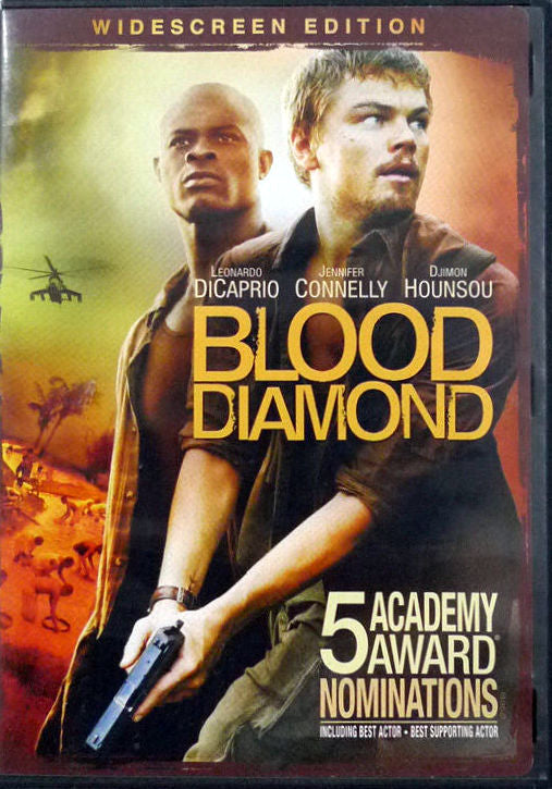 Blood Diamond DVD (Widescreen) (Free Shipping)
