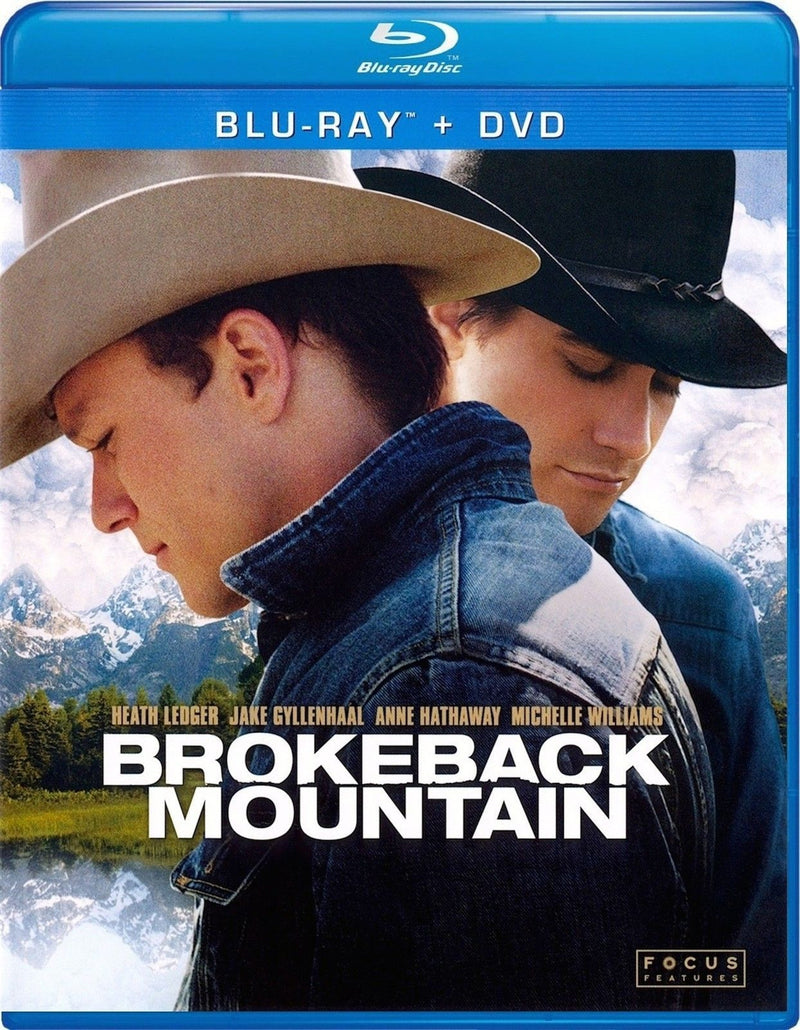 Brokeback Mountain Blu-Ray + DVD (2-Disc Set) (Free Shipping)