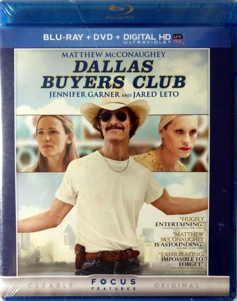 Dallas Buyers Club Blu-ray + DVD + Digital HD (2-Disc Set) (Free  Shipping)