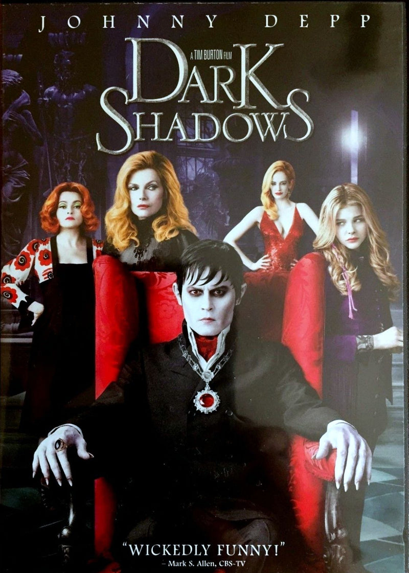 Dark Shadows DVD + UltraViolet (Free Shipping)
