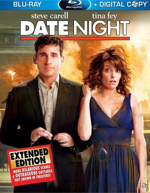 Date Night: Extended Edition Blu-ray + Digital Copy (2-Disc) (Free Shipping)