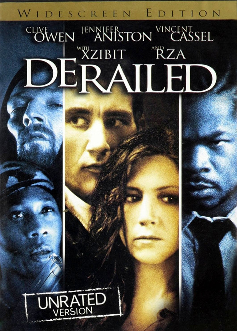Derailed: Unrated DVD (Unrated Widescreen) (Free Shipping)