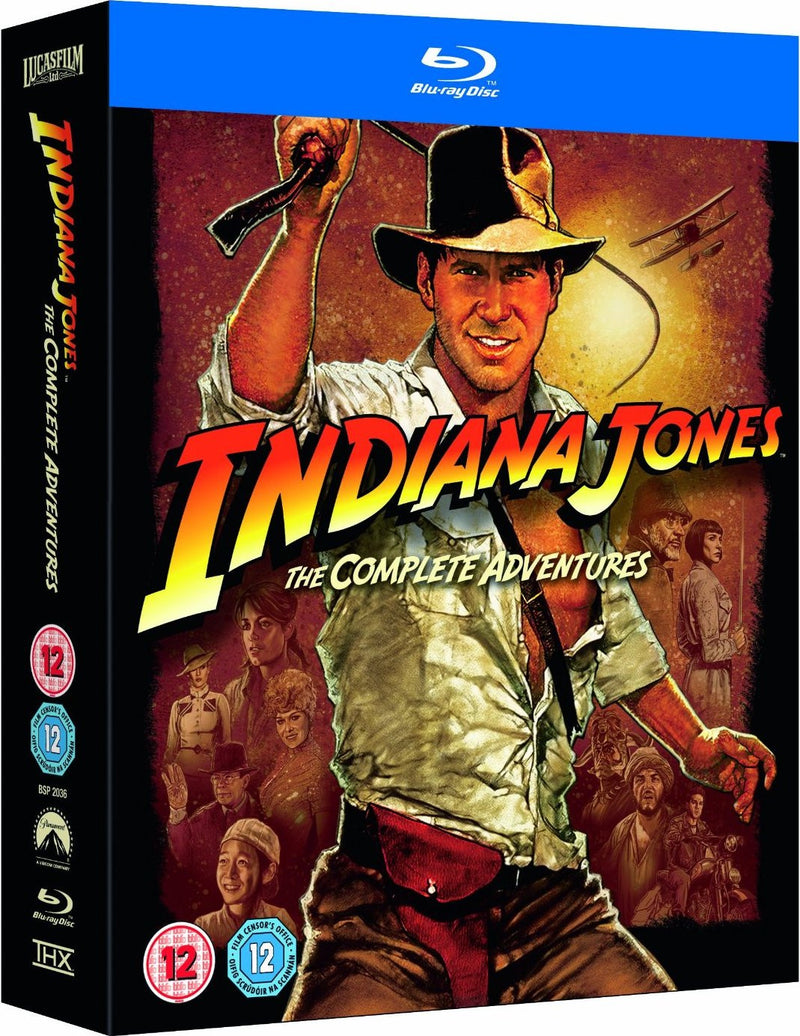 Indiana Jones: The Complete Adventures Blu-Ray (5-Disc Set) (Free Shipping)