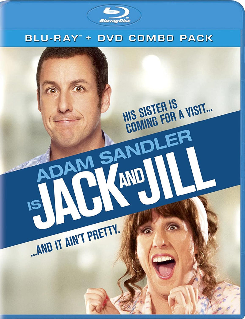 Jack And Jill Blu-Ray + DVD Combo Pack (2-Disc Set) (Free Shipping)