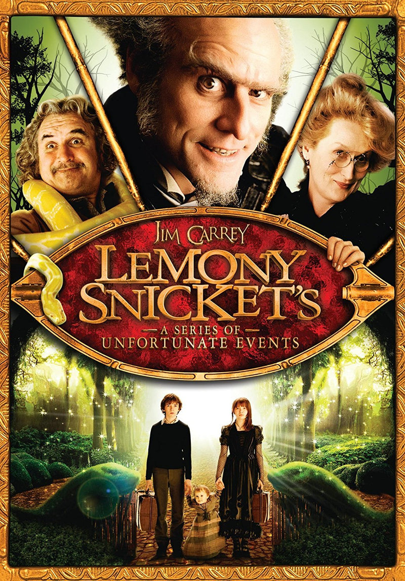 Lemony Snicket's A Series Of Unfortunate Events DVD (Free Shipping)