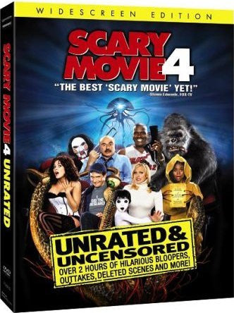 Scary Movie 4 DVD (Widescreen / Unrated) (Free Shipping)