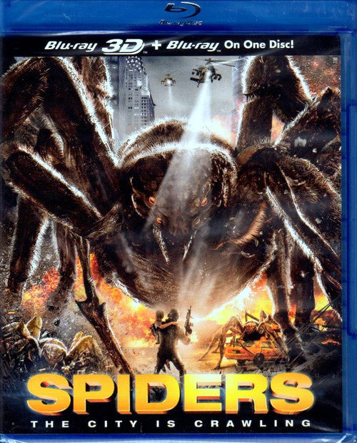Spiders 3D Blu-Ray (Free Shipping)