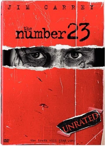 The Number 23 DVD (Unrated) (Free Shipping)
