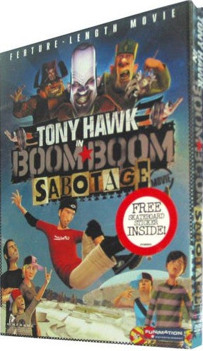 Tony Hawk In Boom Boom Sabotage DVD (Free Shipping)
