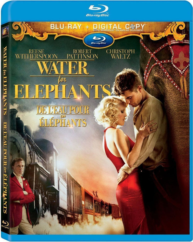 Water For Elephants Blu-ray + Digital Copy (Free Shipping)