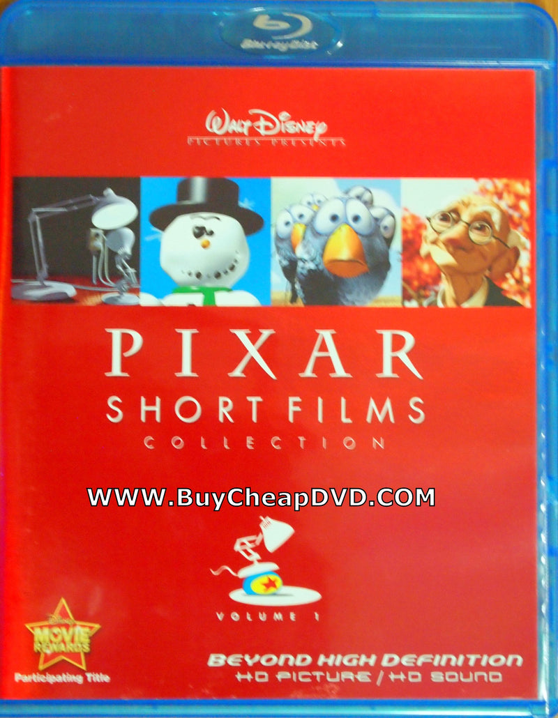 Pixar Short Films Collection - Vol. 1 Blu-ray (Free Shipping)