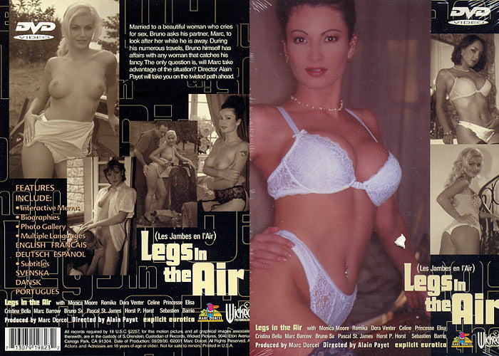 Legs In The Air - Marc Dorcel Adult DVD (Free Shipping)