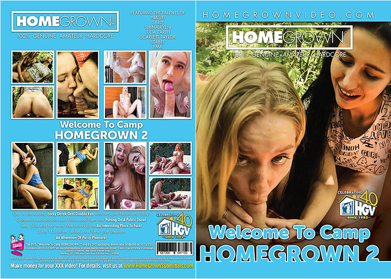 Welcome To Camp Homegrown 2 - Homegrown Amateur Adult DVD (Free Shipping)