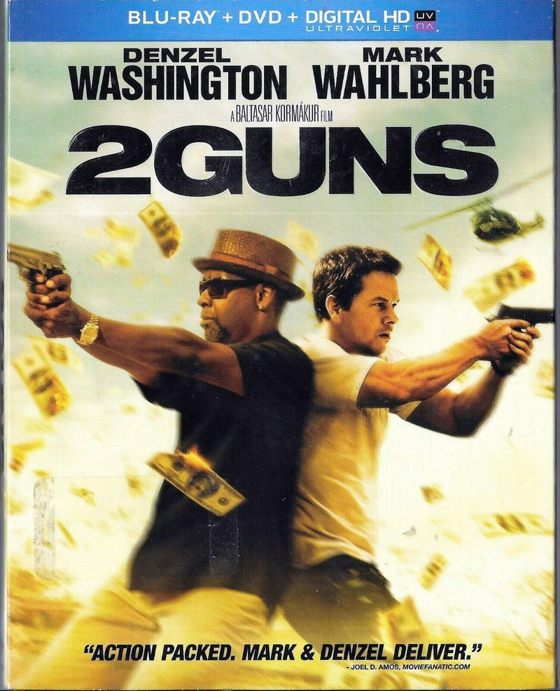 2 Guns Blu-ray + DVD + Digital HD (2-Disc) (Free Shipping)