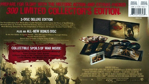 300 DVD (Limited Collector's Edition) (Free Shipping)