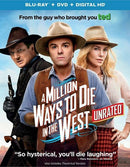 A Million Ways To Die In The West Blu-ray + DVD + Digital HD with Slip Cover (Free Shipping)