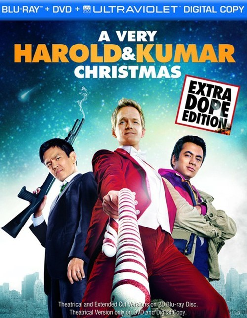 A Very Harold & Kumar Christmas: Extra Dope Edition Blu-ray + DVD + Digital Copy (2-Disc) (Free Shipping)