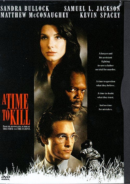A Time To Kill DVD (Free Shipping)