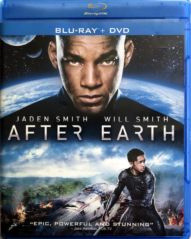 After Earth Blu-Ray + DVD (2-Disc Set) (Free Shipping)