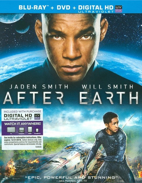 After Earth Blu-Ray + DVD (2-Disc Set) (Free Shipping)