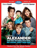 Alexander And The Terrible, Horrible, No Good, Very Bad Day Blu-Ray + Digital HD (Free Shipping)