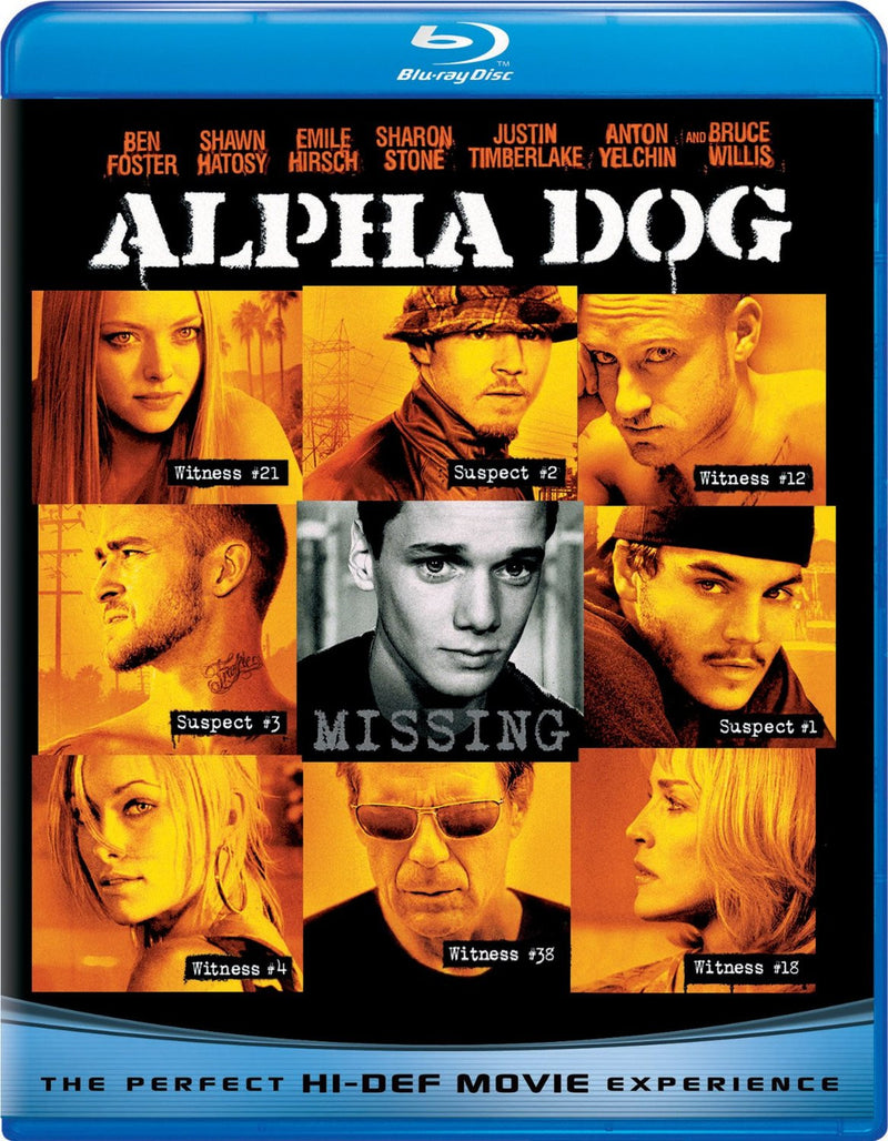 Alpha Dog Blu-Ray (Free Shipping)