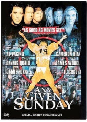 Any Given Sunday DVD (Special Edition Director's Cut) (Free Shipping)