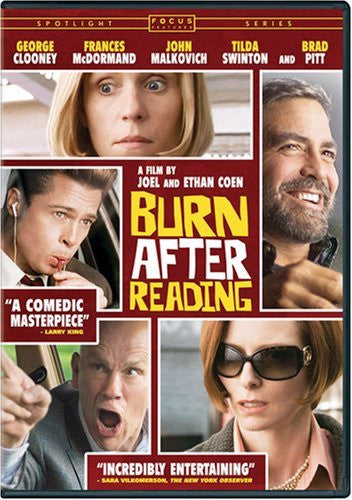 Burn After Reading DVD (Free Shipping)