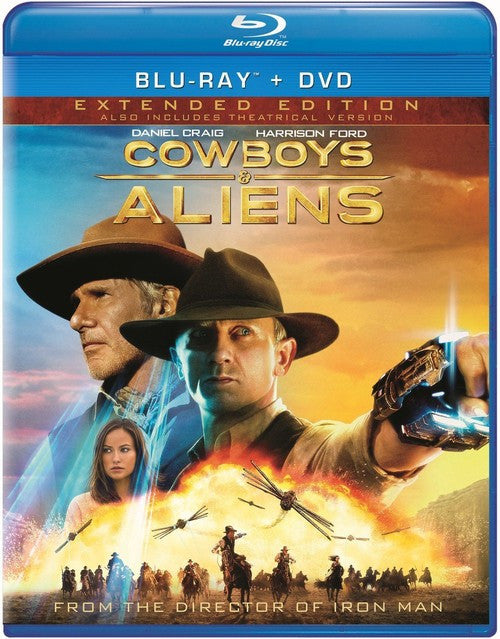 Cowboys & Aliens Blu-ray + DVD (2-Disc Extended Edition) (Free Shipping)