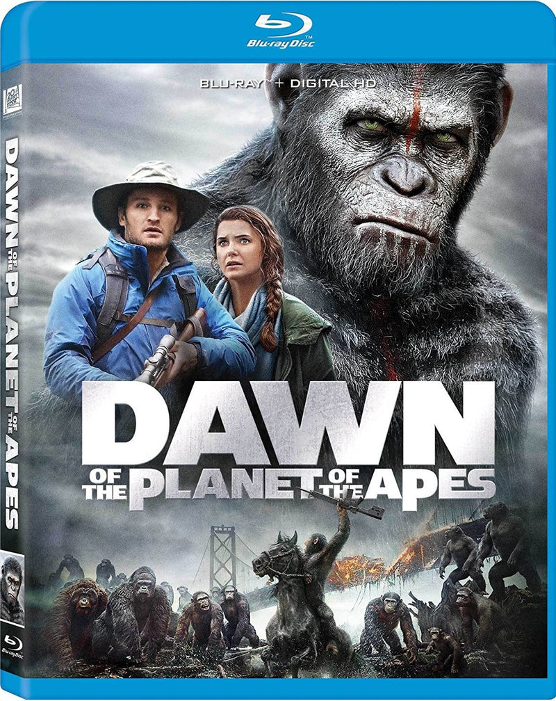 Dawn Of The Planet Of The Apes Blu-Ray (Free Shipping)