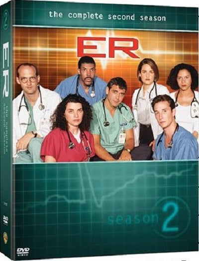 ER: The Complete Second Season 2 DVD (Free Shipping)