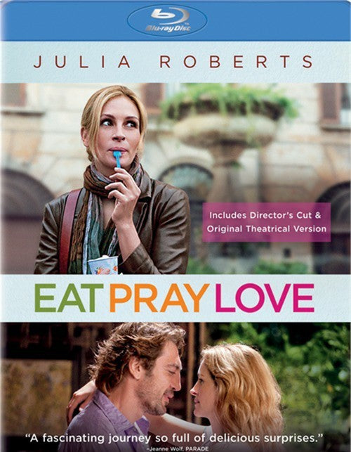 Eat Pray Love: Director's Cut & Original Theatrical Version Blu-ray (Free Shipping)