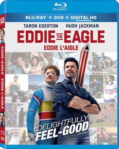 Eddie The Eagle Blu-ray + DVD + Digital HD (2-Disc Set) (Free Shipping)