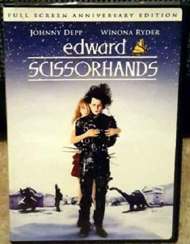 Edward Scissorhands DVD (Fullscreen Anniversary Edition) (Free Shipping)