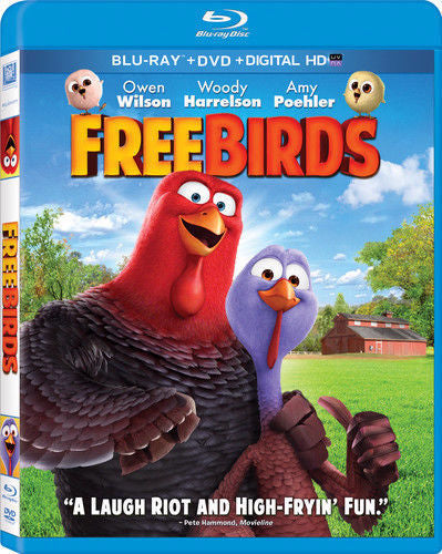 Free Birds Blu-Ray + DVD + Digital HD (2-Disc Set) (Free Shipping)