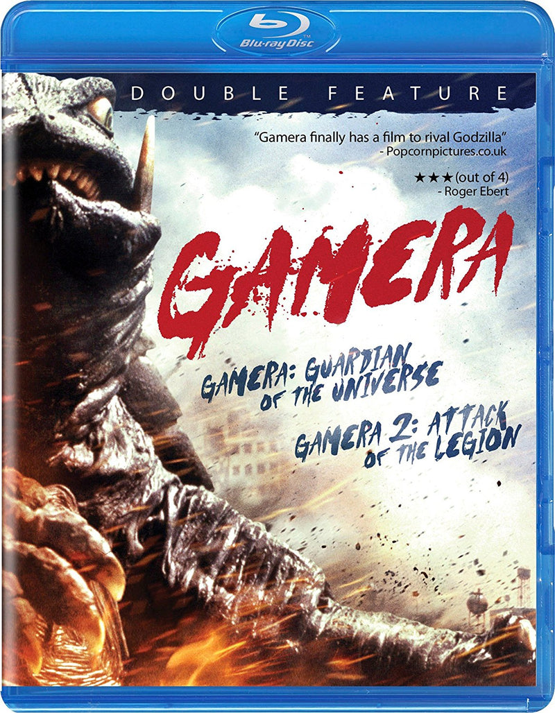 Gamera: Guardian of Universe / Gamera: Attack of Legion Double Feature Blu-Ray (Free Shipping)