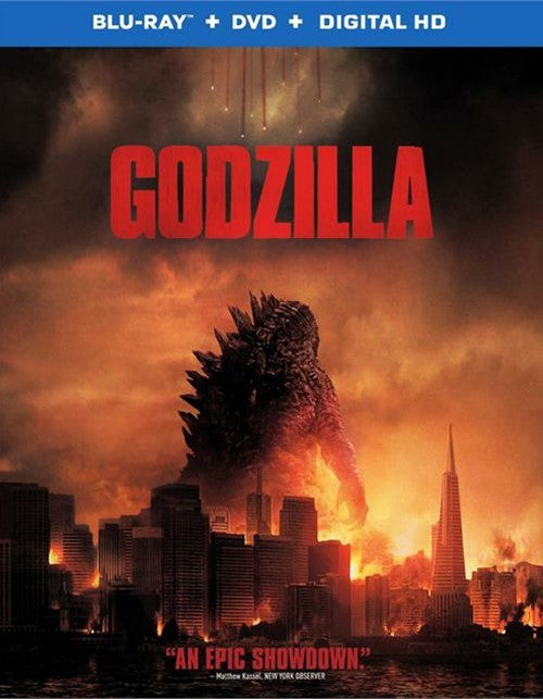 Godzilla Blu-ray + DVD + Digital HD 2-Disc Set (Free Shipping)