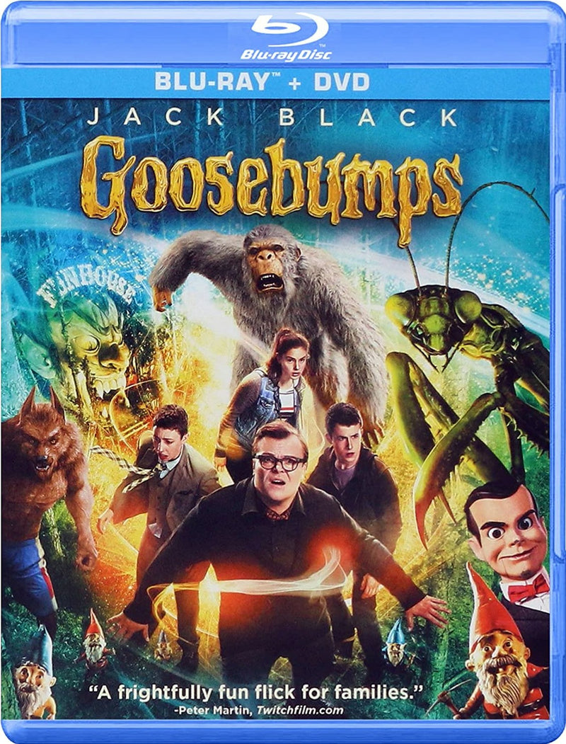 Goosebumps Blu-Ray + DVD (2-Disc Set) (Free Shipping)