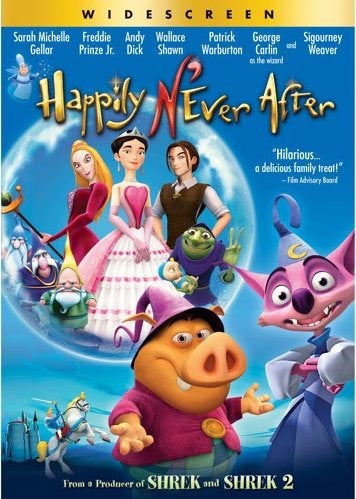 Happily N'Ever After DVD (Widescreen) (Free Shipping)