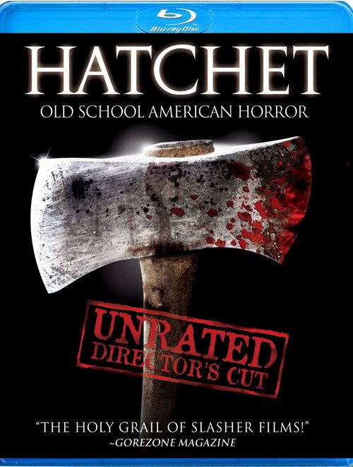 Hatchet Blu-Ray (Unrated Director's Cut) (Free Shipping)