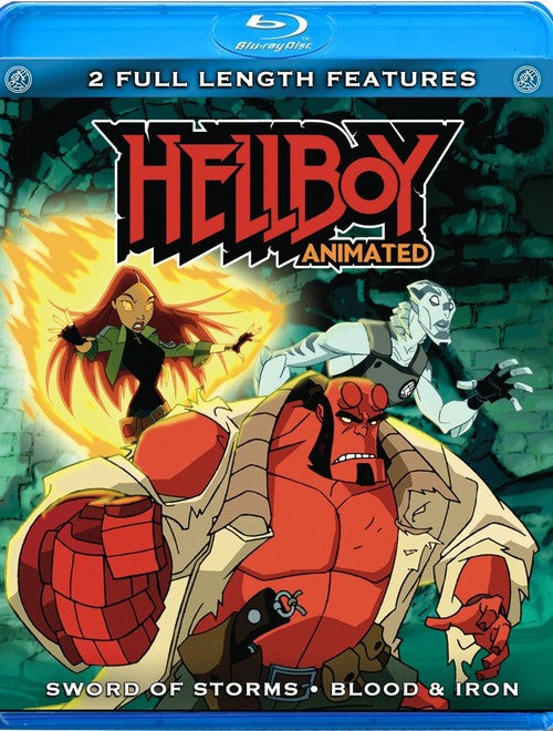 Hellboy Animated - Sword Of Storms / Blood & Iron Blu-Ray (Free Shipping)