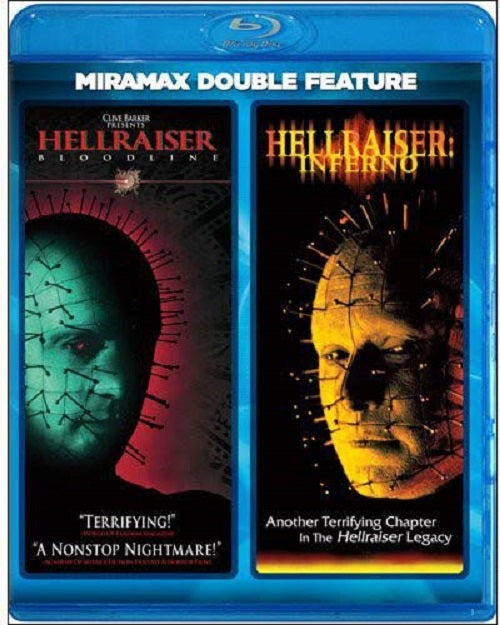 Hellraiser 4: Bloodline / Hellraiser 5: Inferno - Double Feature Blu-ray (Free Shipping)