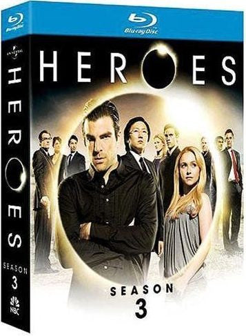 Heroes: Season 3 Blu-Ray (5-Disc Set) (Free Shipping)