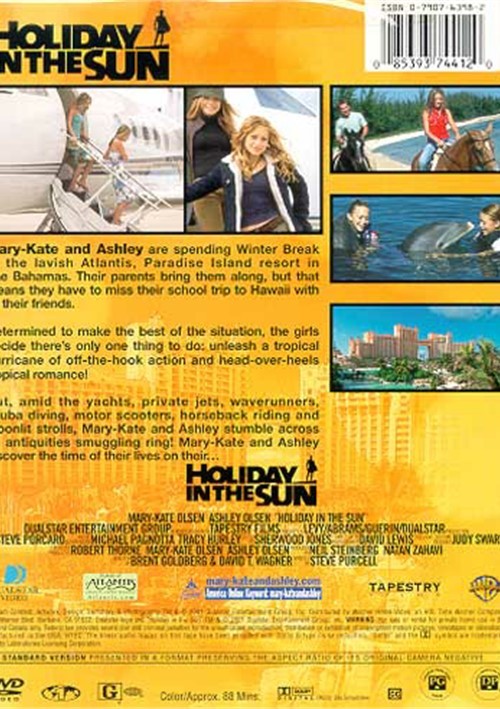 Holiday In The Sun DVD (Free Shipping)
