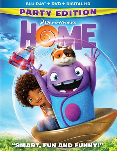 Home: Party Edition Blu-ray + DVD + Digital HD 2-Disc Set with Slip Cover (Free Shipping)