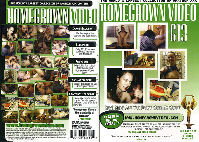 Homegrown Video 613 - Homegrown Amateur Adult DVD (Free Shipping)